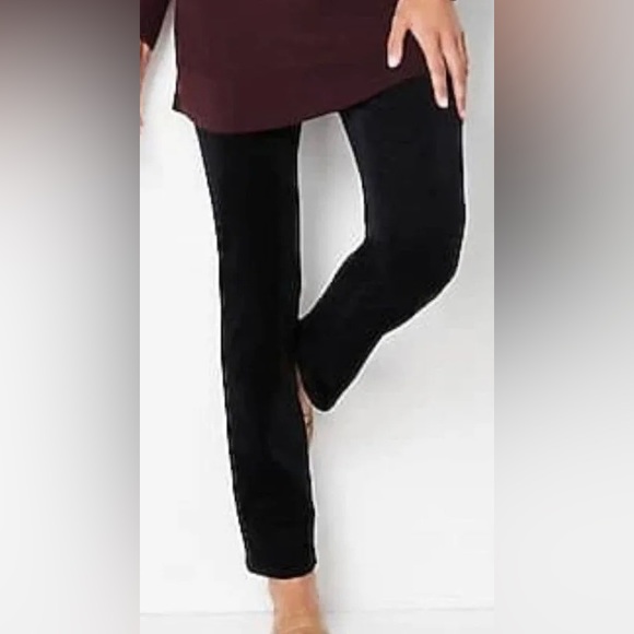 J. Jill black corduroy pants size 12 - Picture 1 of 8